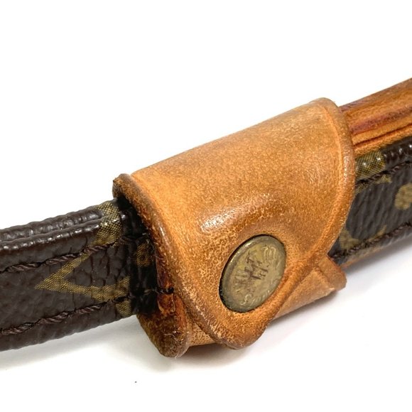 LOUIS VUITTON M58056 Monogram Wristlet Baxter MM Pet Lead, Canvas, Unisex, Brown - Picture 4 of 12